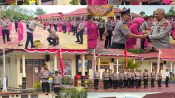 87 Personel Polda PBD Naik Pangkat, Wakapolda Pimpin Langsung Upacara Kenaikan Pangkat