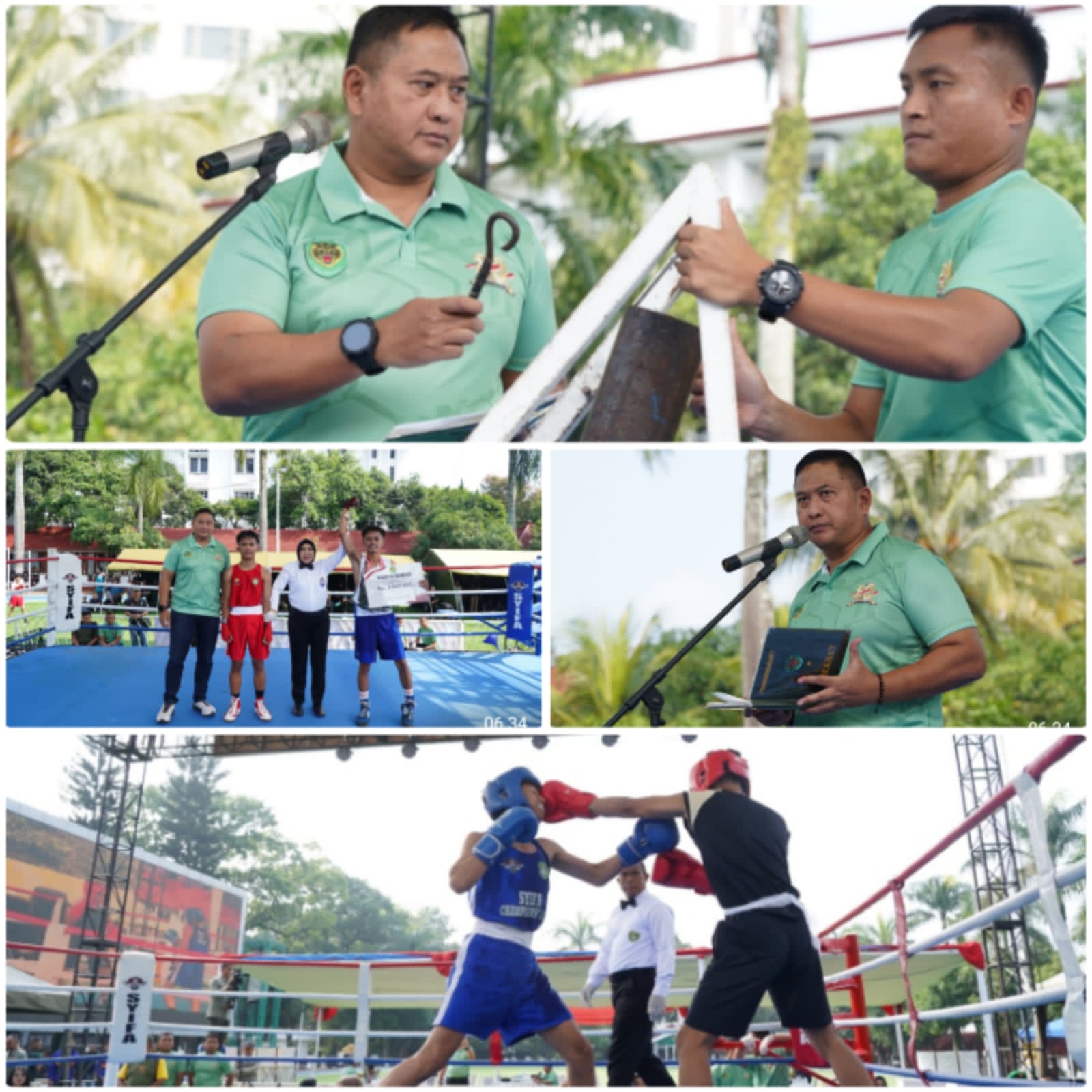 Kodam III/Siliwangi Gelar Kejuaraan Tinju AMPRO Perebutkan Sabuk Emas Pangdam III/Siliwangi Kodam III/Siliwangi Gelar Kejuaraan Tinju AMPRO Perebutkan Sabuk Emas Pangdam III/Siliwangi
