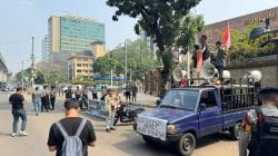Aksi di Baharkam, Mahasiswa Nias: “Kami Tidak Akan Diam Sampai Hukum Tegak”