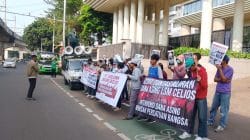 Geruduk Kejagung, PerTasiB Minta Negara Transparan soal Dugaan Aliran Dana Asing ke CELIOS