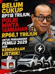Pagu Hanya Rp118 Triliun, Polri Klaim Kebutuhan Ideal Capai Rp184 Triliun