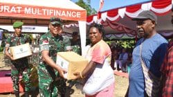 Pangdam XVII/Cenderawasih Pimpin Peletakan Batu Pertama Jembatan Garuda Merah Putih di Mimika