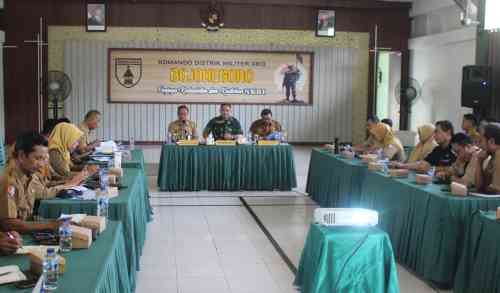 Mantapkan Koordinasi Lintas Sektor, Kodim dan Pemkab Bojonegoro Gelar Rakor Kesiapan TMMD 129 Mantapkan Koordinasi Lintas Sektor, Kodim dan Pemkab Bojonegoro Gelar Rakor Kesiapan TMMD 129