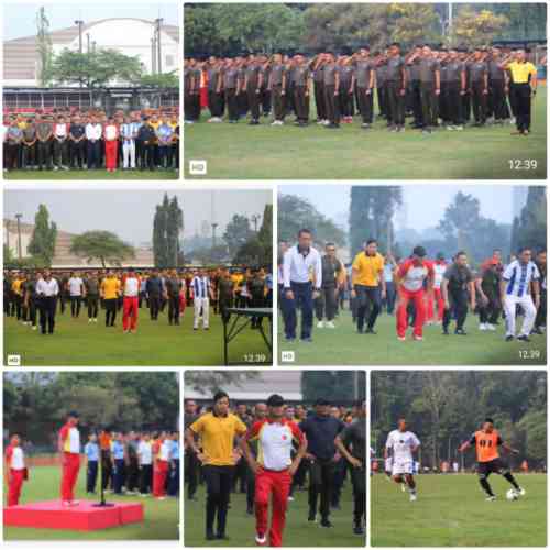 Olahraga Bersama TNI-Polri dan Forkopimda Perkuat Sinergitas di Wilayah Kogartap II/Bandung Olahraga Bersama TNI-Polri dan Forkopimda Perkuat Sinergitas di Wilayah Kogartap II/Bandung