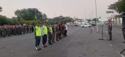 Surabaya-Sidoarjo-Gresik Jadi Fokus Pengamanan, Korem 084/BJ Gelar Apel VVIP Wapres RI
