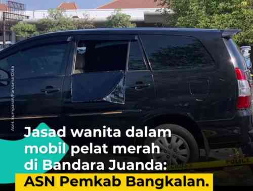 Keluarga Pertanyakan Posisi Korban, ASN Bangkalan Ditemukan Meninggal di Kursi Penumpang Mobil Dinas