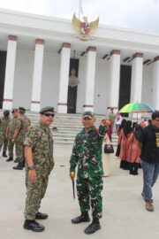 Dandim 0913/PPU Dampingi Panglima 5 Divisyen TDM Berkunjung Ke IKN