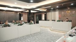 Kunjungan Kerja Tim Audit Itdam VI/Mlw di Korem 091/ASN