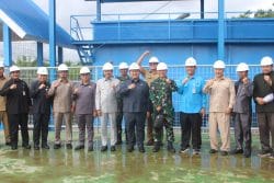 Dukung Air Bersih, Dandim 0913/PPU Hadiri Peresmian Peningkatan Kapasitas Produksi IPA