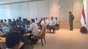 Yakinkan Aman dan Lancar, Babinsa Kawal Rapat Komite Keamanan 1 Bandar Udara Internasional Nusantara
