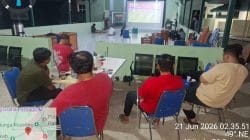 Silahturrahmi Tanpa Batas, Kodim 0913/PPU Gelar Nobar Kebangsaan Piala Dunia 2026 Malam Hari