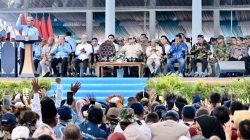 Panglima TNI Dampingi Presiden RI Hadiri Puncak PENAS Petani dan Nelayan XVII Tahun 2026 di Gorontalo