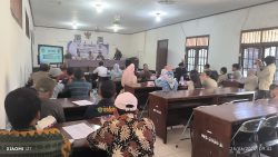 Babinsa Wono Sari Hadiri Musdes Semester 1 tahun 2026
