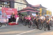 Meriahkan HUT Bhayangkara ke 80 tahun 2026, Dandim 0913/PPU Ikuti Bhayangkara Fun Bike