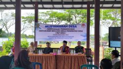 Dukung Pembangunan Wilayah, Babinsa Giripurwa Hadiri Musdes