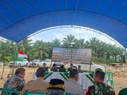Danramil 0913-04/ Sepaku Hadiri Peletakan Batu Pertama SMA Muhammadiyah Boarding School