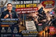 Kecelakaan Lalu Lintas oleh Anak Bawah Umur: Ancaman Pidana, Gugatan Perdata, dan Masa Depan yang Terancam