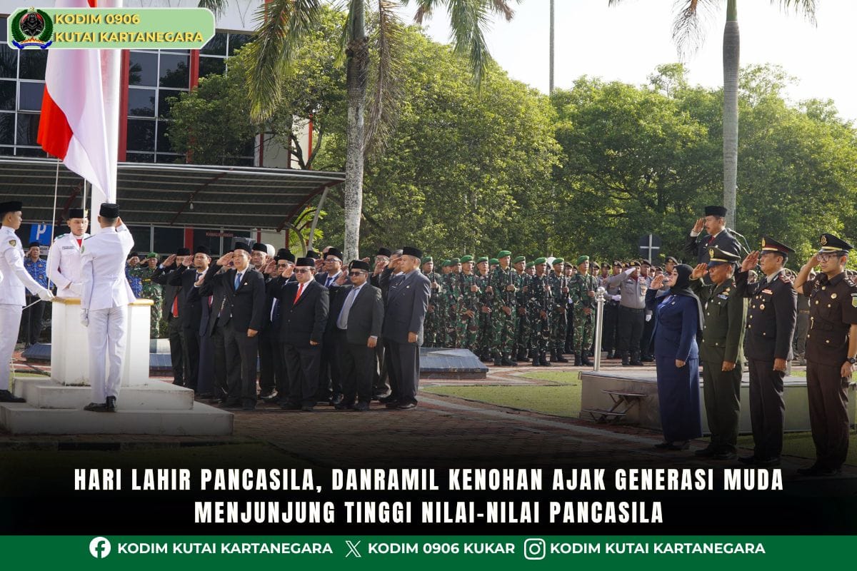 Hari Lahir Pancasila, Danramil Kenohan Ajak Generasi Muda Menjunjung Tinggi Nilai-Nilai Pancasila Hari Lahir Pancasila, Danramil Kenohan Ajak Generasi Muda Menjunjung Tinggi Nilai-Nilai Pancasila