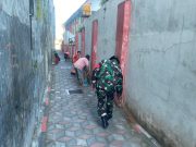 Wujudukan Lingkungan Asri, Kopka Sarifudin Bersama Warga Kepanjenkidul Gelar Kerja Bakti Bersama