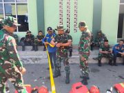 Sinergi Kodim 0808/Blitar Dan Damkar Kota Blitar Gelar Pelatihan Pengoperasian Truk Serta Mitigasi Kebakaran