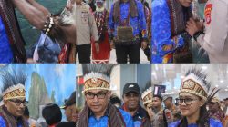 Tiba di Bandara Deo Sorong, Kapolda PBD Awali Kepemimpinan dengan Sambutan Hangat dan Penguatan Sinergi