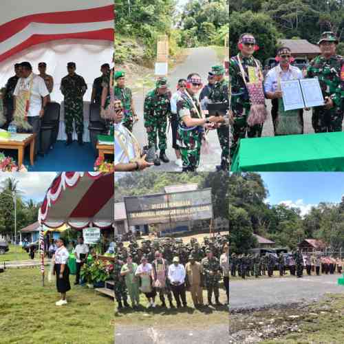 Danrem 181/PVT Bersama Bupati Sorong Selatan Resmi Buka TMMD Ke-129 TA 2026, Wujudkan Sinergi Membangun Negeri dari Desa Danrem 181/PVT Bersama Bupati Sorong Selatan Resmi Buka TMMD Ke-129 TA 2026, Wujudkan Sinergi Membangun Negeri dari Desa