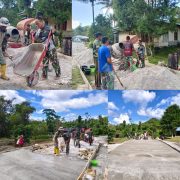 Turun Langsung ke Lapangan, Dansatgas TMMD Ke-129 Kodim 1807/Sorsel Kobarkan Semangat Gotong Royong Warga