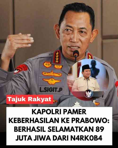 Kapolri: 148 Kampung Narkoba Bertransformasi Jadi Kawasan Bebas Narkoba