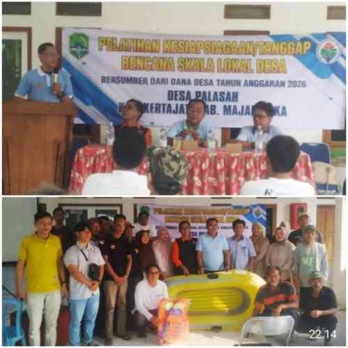 Desa Palasah Gelar Pelatihan Tanggap Bencana Desa Palasah Gelar Pelatihan Tanggap Bencana