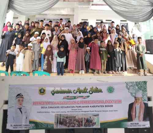 Peringati Tahun Baru Islam, Pemerintah Desa Cimayang Gelar Santunan Anak Yatim sebagai Wujud Kepedulian Sosial Peringati Tahun Baru Islam, Pemerintah Desa Cimayang Gelar Santunan Anak Yatim sebagai Wujud Kepedulian Sosial