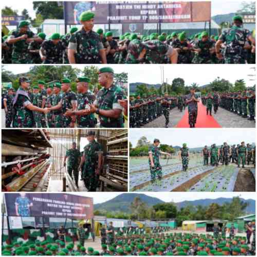 Pangdam I/BB Tinjau Kesiapan Yonif TP 906/SLG, Tekankan Profesionalisme Prajurit