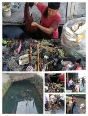 Warga RW 01 Desa Bojong Rangkas Gotong Royong Bersihkan Saluran Air, Cegah Banjir Akibat Penumpukan Sampah