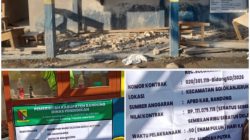 Rehab SDN Rancalongong Capai 80%, Pelaksana: Kami Welcome Koreksi Karena Ini Uang Negara