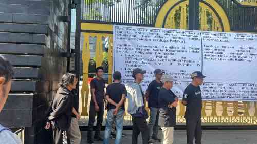 Aliansi Masyarakat Hukum Kesehatan Datangi Polda Metro Jaya, Desak Penegakan Hukum Aliansi Masyarakat Hukum Kesehatan Datangi Polda Metro Jaya, Desak Penegakan Hukum