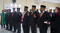 Tujuh PPNS Satpol PP Papua Barat Daya Dilantik
