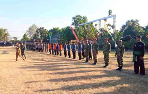 Jelang Pembukaan TMMD 129 di Kesongo, Kodim Bojonegoro Gelar Gladi Upacara Jelang Pembukaan TMMD 129 di Kesongo, Kodim Bojonegoro Gelar Gladi Upacara