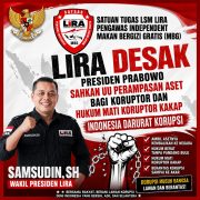 Korupsi Dinilai Kian Mengkhawatirkan, LSM LIRA Minta Presiden Prabowo Perkuat Reformasi Hukum