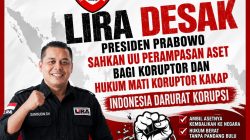 Korupsi Dinilai Kian Mengkhawatirkan, LSM LIRA Minta Presiden Prabowo Perkuat Reformasi Hukum