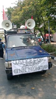 Mahasiswa UKI Bawa Aspirasi Keadilan ke Mabes Polri Terkait Kasus Agnes Jance Zebua