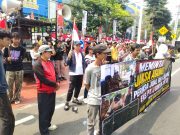 Aksi di ATR/BPN Jakarta, Massa Pertanyakan Status Hukum Lahan Eks HGU PT J Surya Sakti