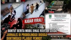 Usai Liputan Paripurna, Wartawan Diduga Ditarik dan Diinterogasi Oknum Pejabat Pemkot Probolinggo