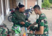 Di Balik Peluh Membangun Desa: Kala Tensimeter Bekerja di TMMD 129 Bojonegoro