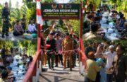 Dandim 0820 Probolinggo: Jembatan Garuda Merah Putih Bukti Nyata Kemanunggalan TNI dan Rakyat