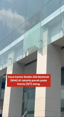 Isu Penembakan Gedung BGN Dipastikan Hoaks, Polisi Beberkan Penyebab Kaca Pecah