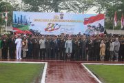 Sambut HUT Bhayangkara Ke-80, Dandim 0913/PPU Hadiri Upacara Parade dan Syukuran