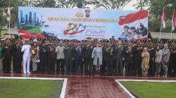 Sambut HUT Bhayangkara Ke-80, Dandim 0913/PPU Hadiri Upacara Parade dan Syukuran
