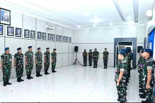 Komandan Lanud Sjamsudin Noor Pimpin Sertijab Kadispers, Tegaskan Pembinaan Personel sebagai Pilar Kekuatan Satuan