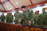 Panglima TNI Pimpin Pengesahan Doktrin “Perisai Trisula Nusantara”, Tegaskan Adaptasi TNI Hadapi Perang Modern