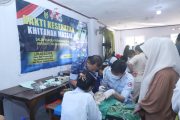 Lanud Sultan Hasanuddin Gelar Khitanan Massal Peringati Hari Bakti ke-79 TNI AU di Takalar
