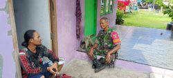 Mewujudkan Keakraban, Babinsa Nenang Komsos Dengan Warga Binaan